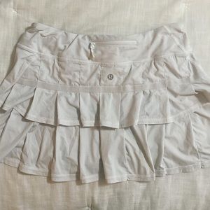 White lululemon skirt